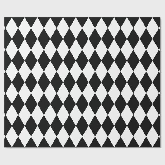 Farbrautenmuster Geschenkpapier (Flach)