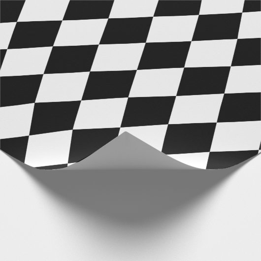 Farbrautenmuster Geschenkpapier (Ecke)