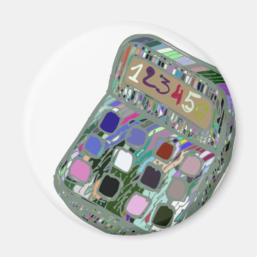 Farbrechner2 Magnet (Vorne)