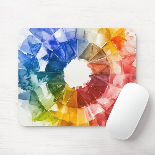 Farbreferenzrad Mousepad (Mit Mouse)