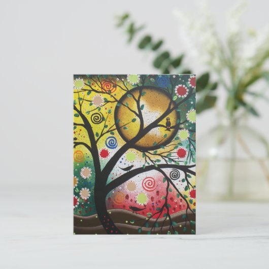 Farbrevolution von Lori Everett Postkarte (Stehend Vorderseite)