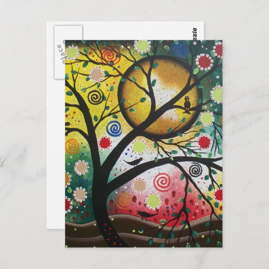 Farbrevolution von Lori Everett Postkarte (Vorne/Hinten)