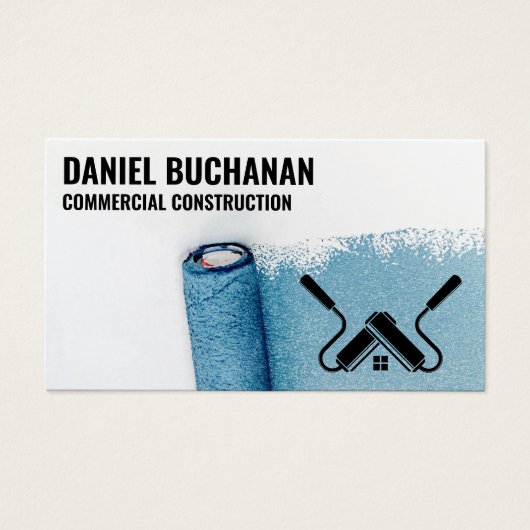 Farbrollen-Logo | Mauerwerk (Vorderseite)