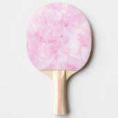 Farbrosa Abstrakte Farbfarbe Tischtennis Schläger (Vorderseite)