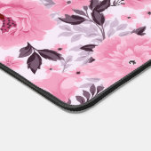 Farbrosa Farbpalettenmuster Schreibtischunterlage (Ecke)