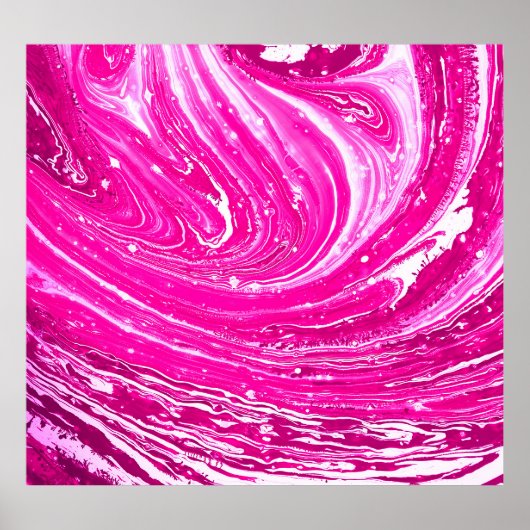 Farbrosa gemischte Hintergrundfarbe. Poster (Vorne)