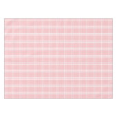 Farbrosa Karo Muster Tischdecke (Vorderseite (Horizontal))