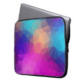 Farbrosa Laptopschutzhülle (Vorderseite Links)