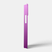 Farbrosa mit Individuelle Name Case-Mate iPhone Hülle (Rückseite / Rechts)