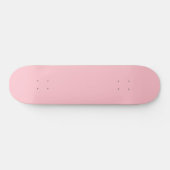 Farbrosa Skateboard (Horizontal)