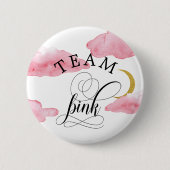 Farbrosa Team rosa Schaltfläche Button (Vorderseite)