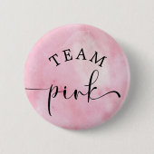 Farbrosa Team rosa Schaltfläche Button (Vorderseite)