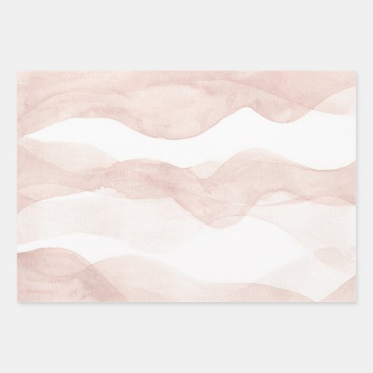 Farbrosa Wrapping Paper Sheets, Matte Geschenkpapier Set (Vorderseite 2)