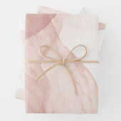 Farbrosa Wrapping Paper Sheets, Matte Geschenkpapier Set (Beispiel)