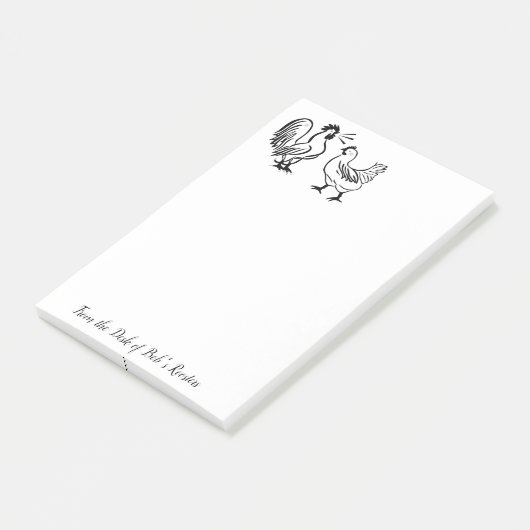 Farbroster nach der Notiz (angewinkelt)