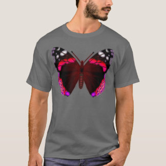 Farbroter Admiralschmetterling T-Shirt