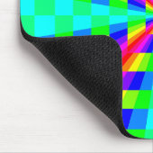 Farbrückenquadratischer Tunnel Mousepad (Ecke)