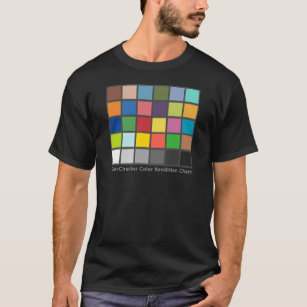FarbSchachbrett-Tabelle T-Shirt