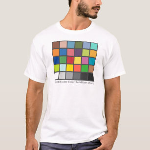 FarbSchachbrett-Tabelle T-Shirt