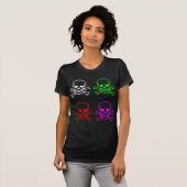 FARBschädel T-Shirt (Vorne ganz)