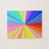 Farbschatten-Rad - Regenbogen-Extrem Puzzle (Horizontal)