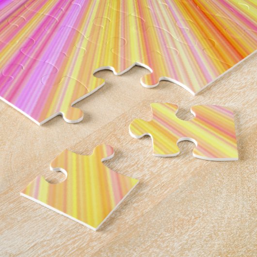 Farbschatten-Rad - Regenbogen-Extrem Puzzle (Seite)