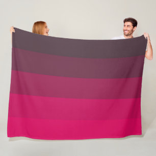Farbschattierungen Fleecedecke
