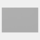 Farbschattierungen in Grautönen Geschenkpapier Set (Vorderseite 2)