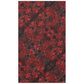 Farbschattierungen von Rot mit weißem Nadelwurf Tischdecke (Vorderseite)