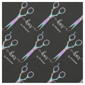 Farbschere Stoff (Nahaufnahme)