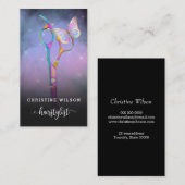 Farbschere Visitenkarte (Vorne/Hinten)