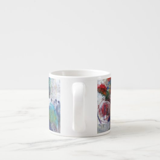 Farbschicht II Espressotasse (Rückseite)