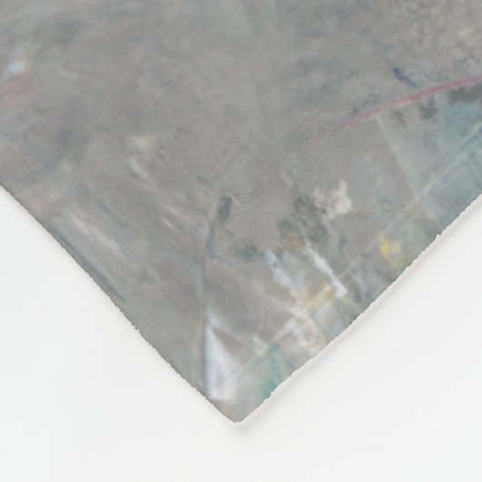 Farbschicht II Fleecedecke (Ecke)