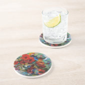 Farbschicht II Getränkeuntersetzer (Seite)