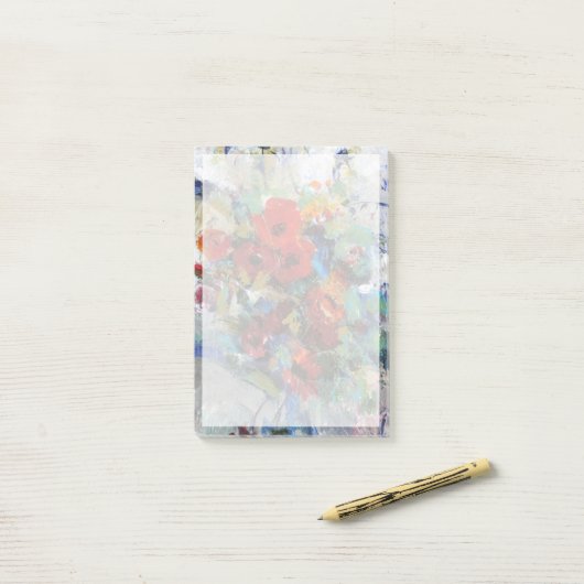 Farbschicht II Post-it Klebezettel (Auf Schreibtisch)