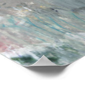 Farbschicht II Poster (Ecke)