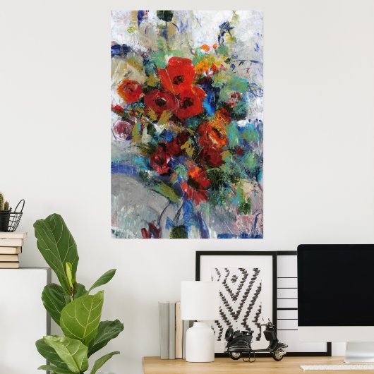 Farbschicht II Poster (Heimbüro)