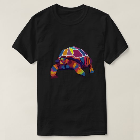 Farbschildkröte T-Shirt (Design vorne)