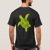 Farbschildkröten T-Shirt (Rückseite)