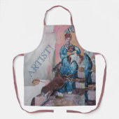 Farbschimmer, sehr weich wie Monet Malerei Schürze (Vorderseite)