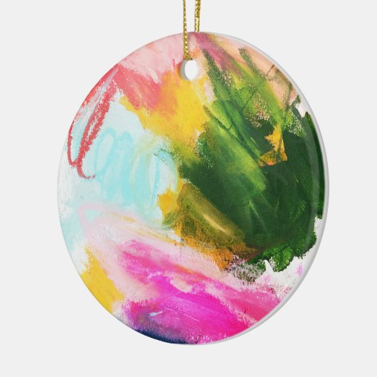 Farbschlauch Keramik Ornament (Links)