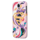 Farbschlauch Orange Case-Mate Samsung Galaxy Hülle (Rückseite Links)