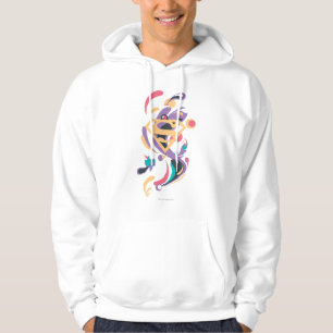 Farbschlauch Orange Hoodie