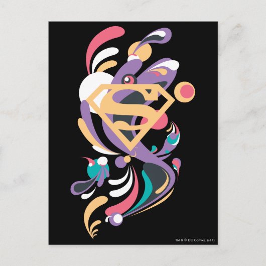 Farbschlauch Orange Postkarte (Vorderseite)