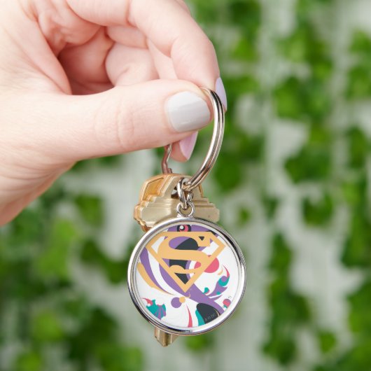 Farbschlauch Orange Schlüsselanhänger (Hand)