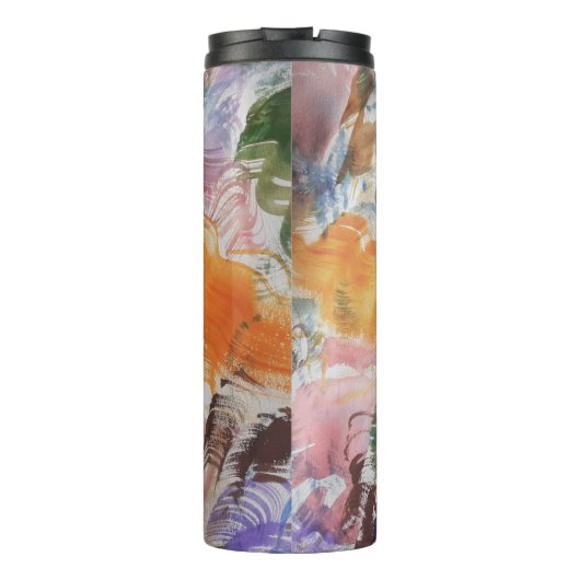 Farbschlauch-Wärmer Thermosbecher (Rückseite)