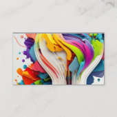 Farbschlitten Visitenkarte (Vorderseite)