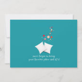 FarbschlupfKatzen Schlummerschläfer Party Foto Einladung (Rückseite)