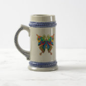 Farbschmetterling Bierglas (Links)