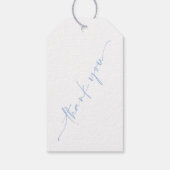 Farbschmetterling Geschenkanhänger (Rückseite)